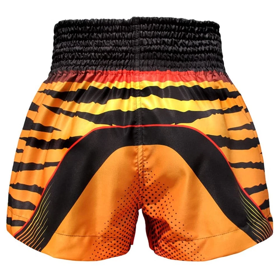 Pantalones Cortos de Boxeo Muay Thai Tiger - Tuff Deporte Artes Marciales Gimnasio Entrenamiento Baúles Foto 2 de 4