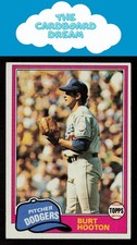 Burt Hooton 1981 Topps #565 Los Angeles Dodgers Baseball Card