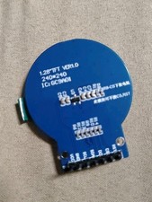 1.28" SPI IPS Full Color TFT LCD RGB Round Screen 50822