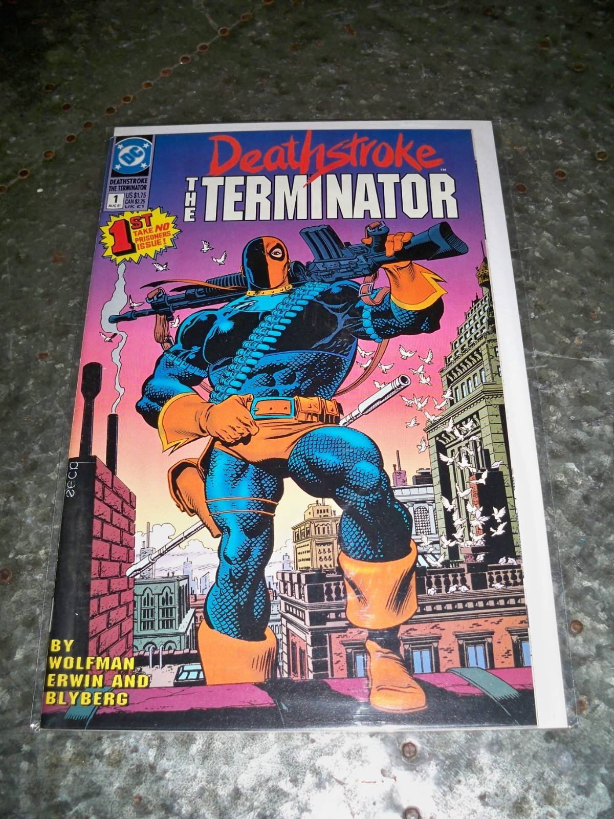 Deathstroke The Terminator #1 DC Comics 1991 bagged & boarded High Grade