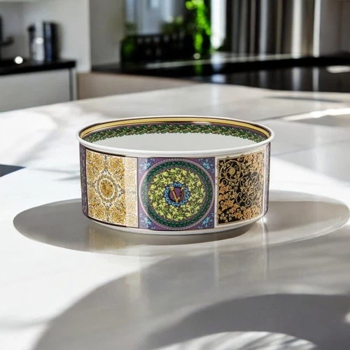 Versace By Rosenthal Barocco Mosaic Salad Plate