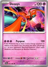 Deoxys 032/086 Uncommon Chaos Rising Pokemon NM
