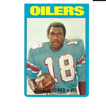Charlie Joiner 1999 Topps Stars RC Reprint '72 #3 HOF