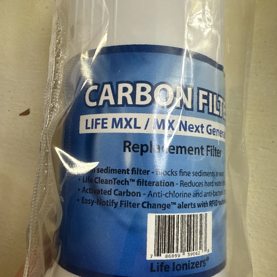 Filtro ionizador Life 1 y 2 filtro de limpieza/escalado serie MXL, serie M X NG Foto 4 de 4