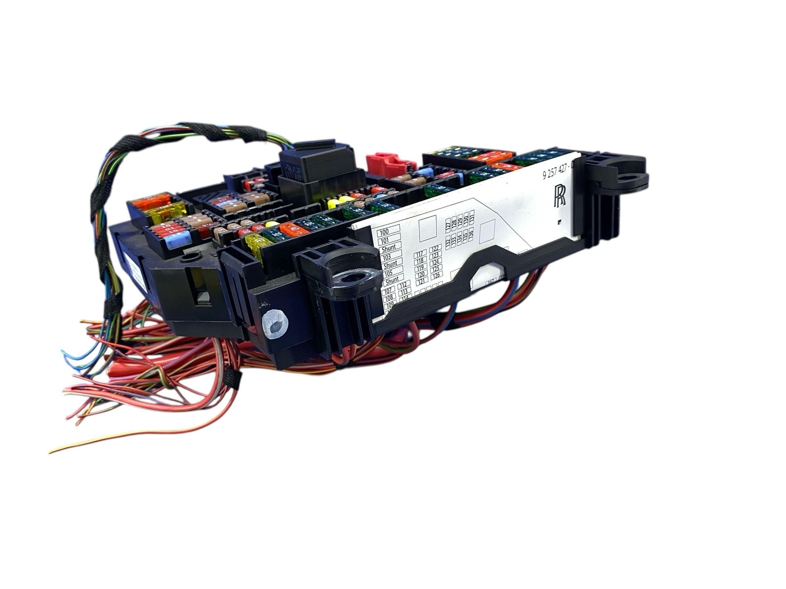 2009-2014 ROLLS ROYCE GHOST REAR POWER DISTRIBUTION FUSE RELAY JUNCTION BLOCK