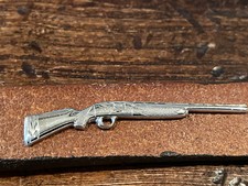 James Reid Style Sterling Silver Hat Band Shotgun Concho   1.7/8  X 1/4  