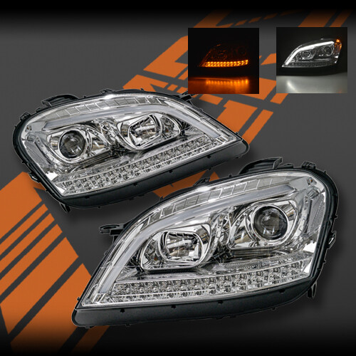 W164 led фары