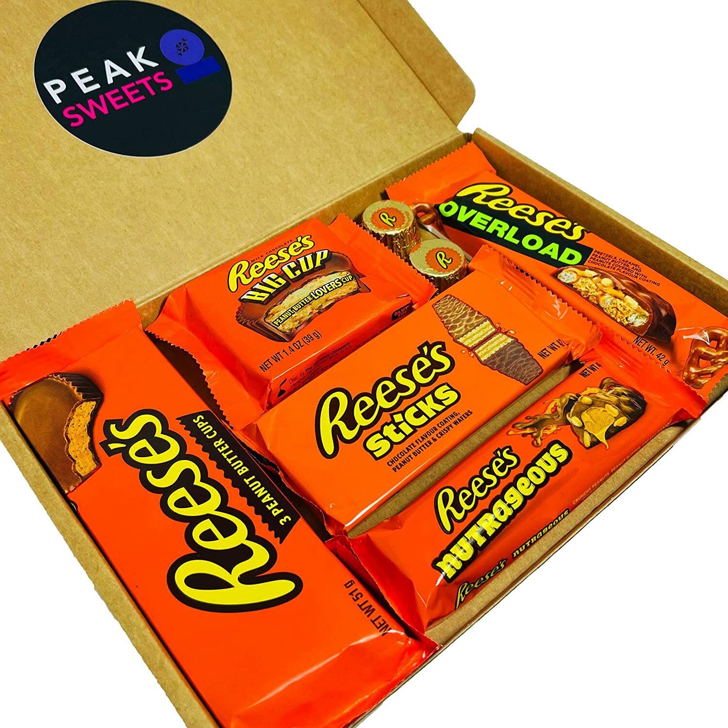 Reese's Schokolade Geschenkkorb Erdnussbutter American Candy Auswahl