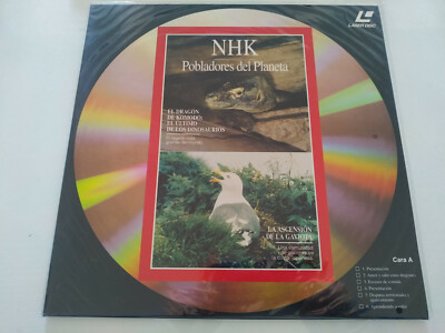 NHK Siedler del Planeta dragon Komodowaran Möwe Lemures Mono Laserdisc Neu 2T