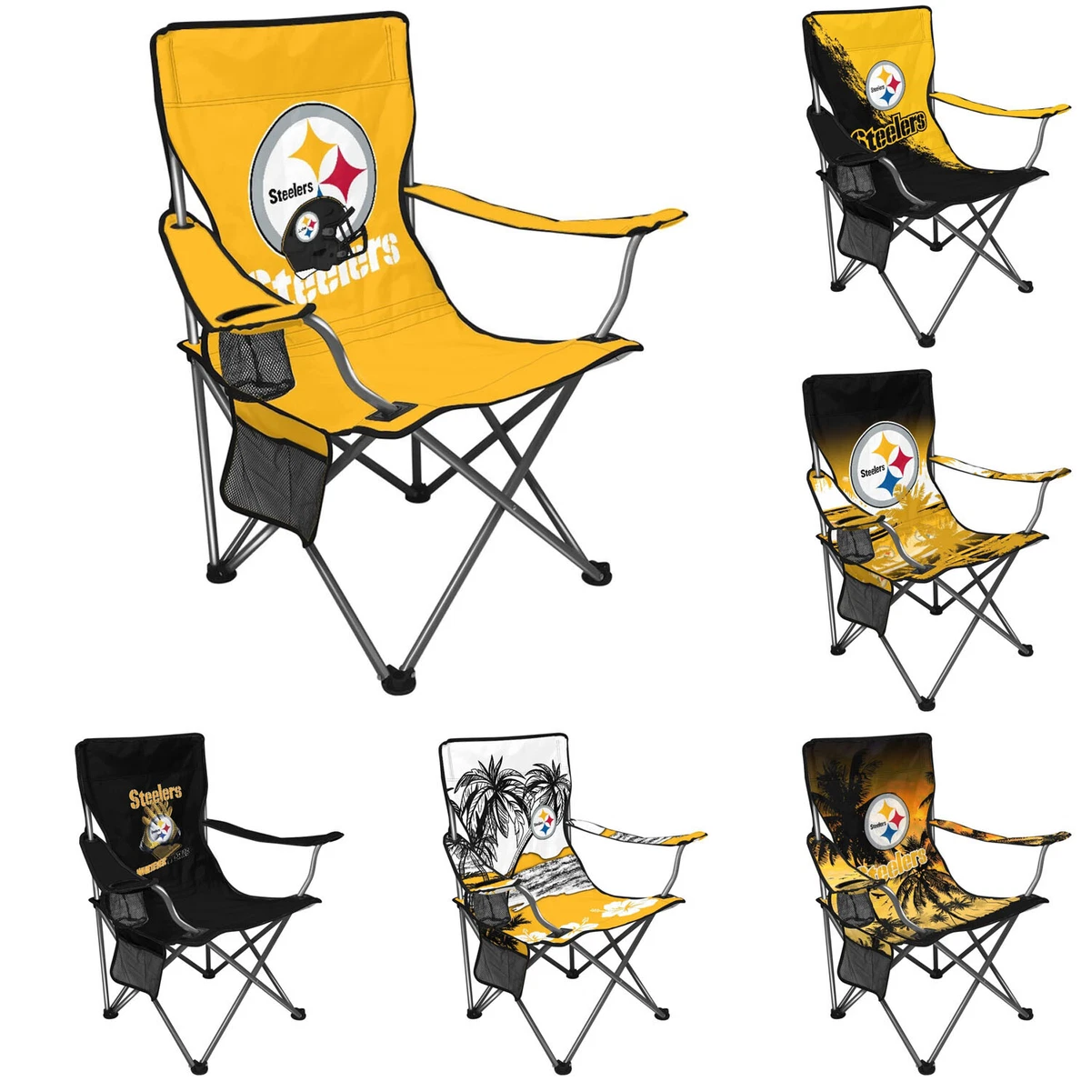 Steelers camping cheap chair