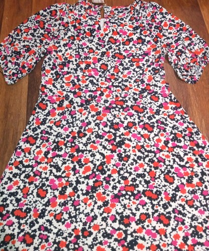 Abito da donna Tommy Hilfiger taglia 6 nuovo con etichette floreale bellissimo elasticizzato - Foto 9 di 9