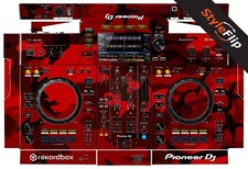 Pioneer XDJ-RR Red Camo Protective Decal StyleFlip Skins