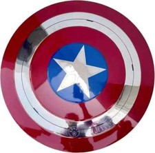 Captain America Shield 22" Metal Replica   Handmade Avengers Prop Marvel Collect
