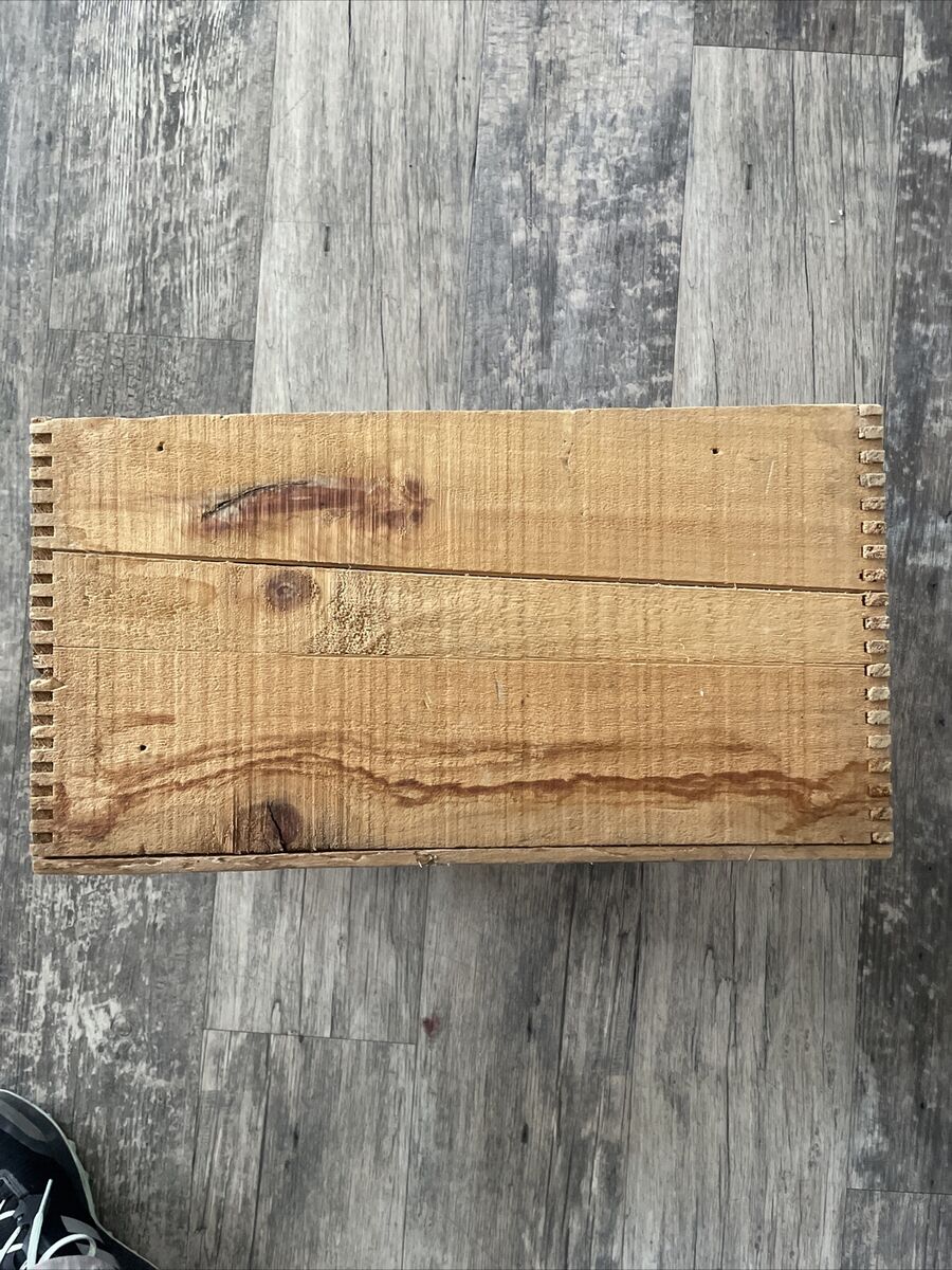 Rare Vintage Dupont Explosives Extra Dynamite Wood Case Rare Vintage Dupont Explosives Extra Dynamite Wood Case