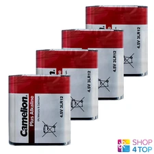 4 CAMELION 3LR12 PLUS ALKALINE BATTERIES 4.5V 3000mAh 1SH 2032 NEW