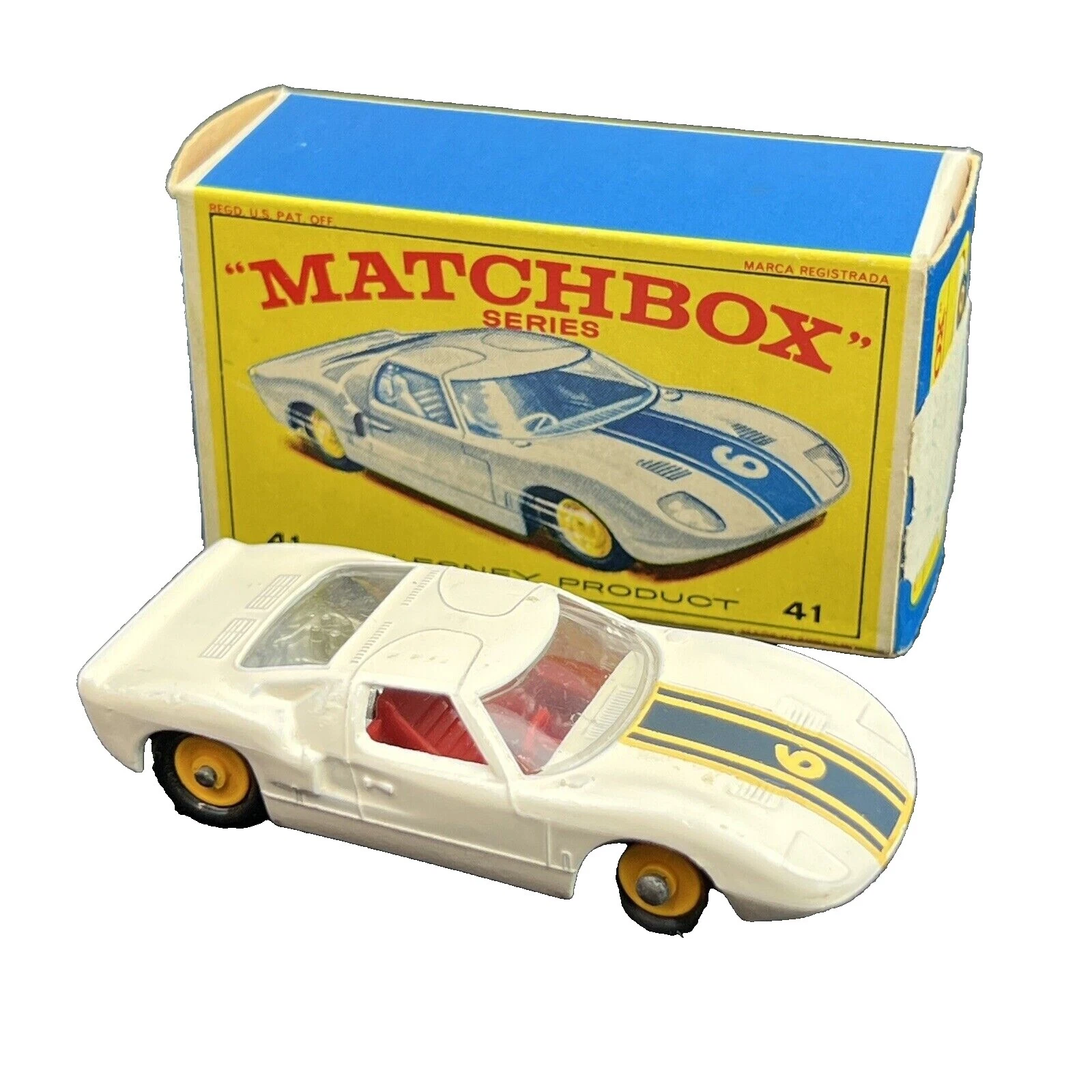 Matchbox Blanco Vintage fabricación Diecast coches, camiones y camionetas