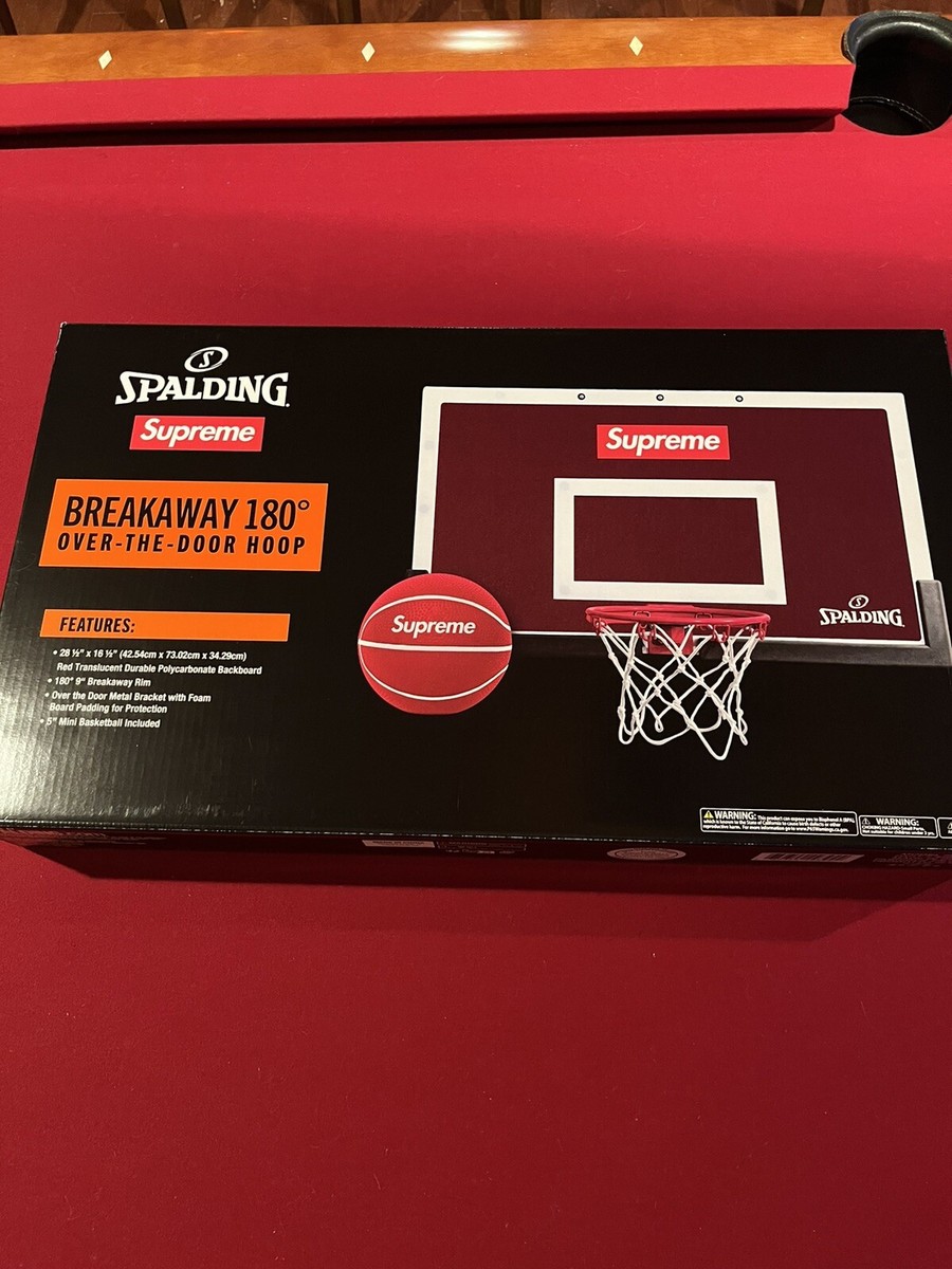 練習用具・備品 Supreme Spalding Mini Basketball Hoop SUPREME®/SPALDING® Mini Basketball Hoop Red box Logo