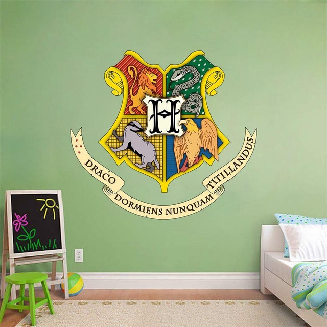 Hogwarts Emblem Harry Potter Wall Sticker Decal Home Decor Art Mural