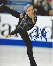 ADAM RIPPON SIGNED 8X10 PHOTO O w/COA 2018 OLYMPICS USA FIGURE SKATING PROOF