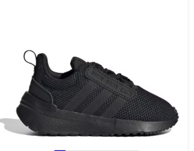 Adidas Racer TR21 INFANT Black Trainers Sneakers Size (5K
