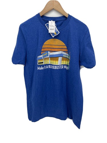 Blockbuster Shirt Men's Medium Royal 