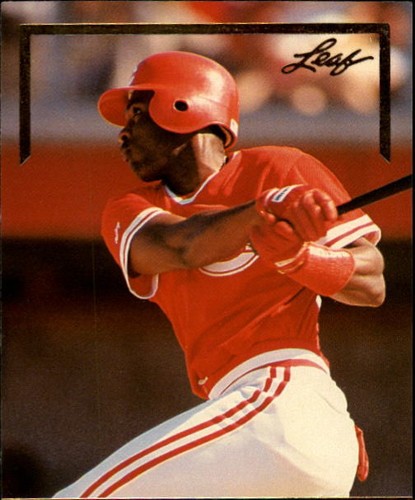 Reggie Sanders #BC10 1991 Leaf Gold Rookies card