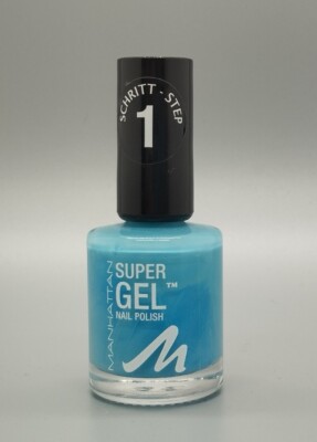 Manhattan: Super Gel Nail Polish - Nagellack - 098 Never Blue With You - 12 ml