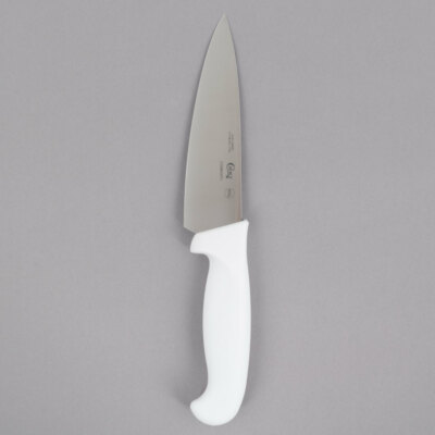 Choice White Chef Knives, NS FListed, Dishwasher Safe, Knife (select Size below)