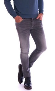 JEANS 370 SKINNY TRUSSARDI JEANS GRIGIO CHIARO | eBay