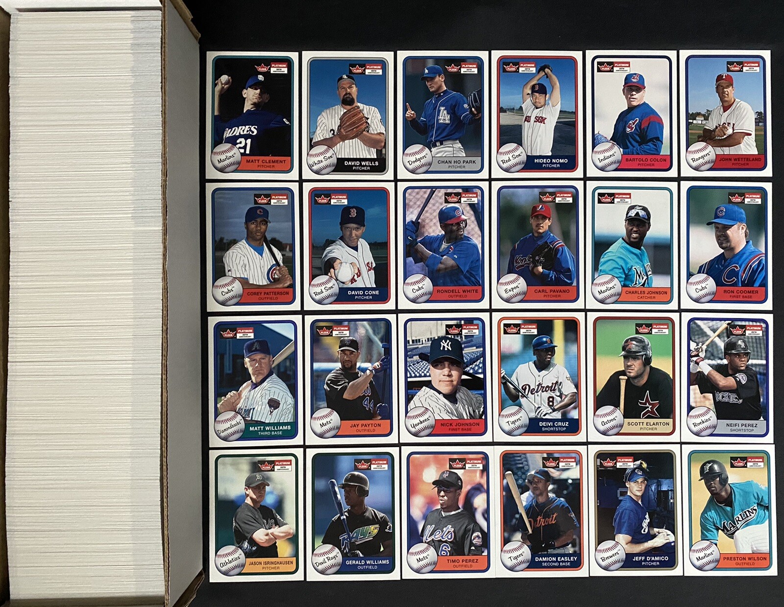 2001 Fleer Platinum - Baseball Cards - #201-400 - Complete Your Set - You U Pick