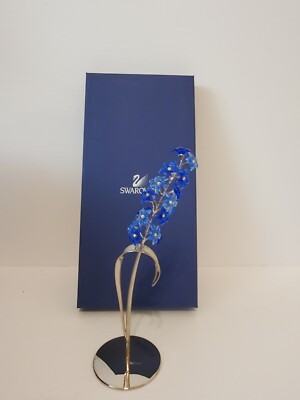 Swarovski Crystal 2006 Dindori Sapphire Blue Paradise Flowers