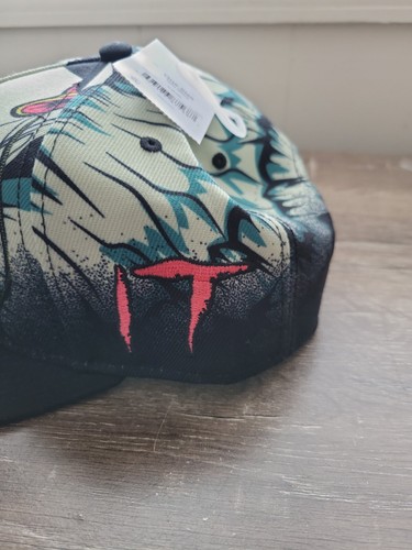 New! Pennywise IT Movie Hat Bioworld Snap Back Stephen. Adjustable OSFM - Picture 9 of 10