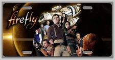 L@@K! Firefly Serenity License Plate Vanity Auto Tag Room sign