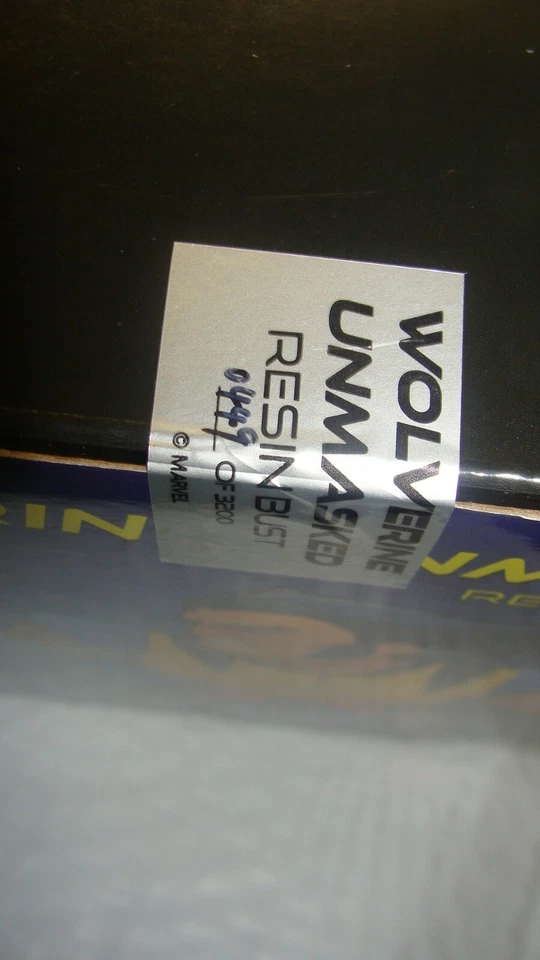 Marvel Wolverine Unmasked Resin Bust Wal-Mart Exclusive Animated Series 448/449  - Image 3 of 3