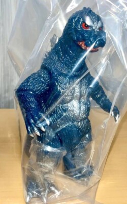 モコジさま専用 PYZEL ツイン5.8 PU 青　状態良好 Godzilla 1964 Mosugoji 9th Colorway Sarujirushi Painted Vinyl Toy