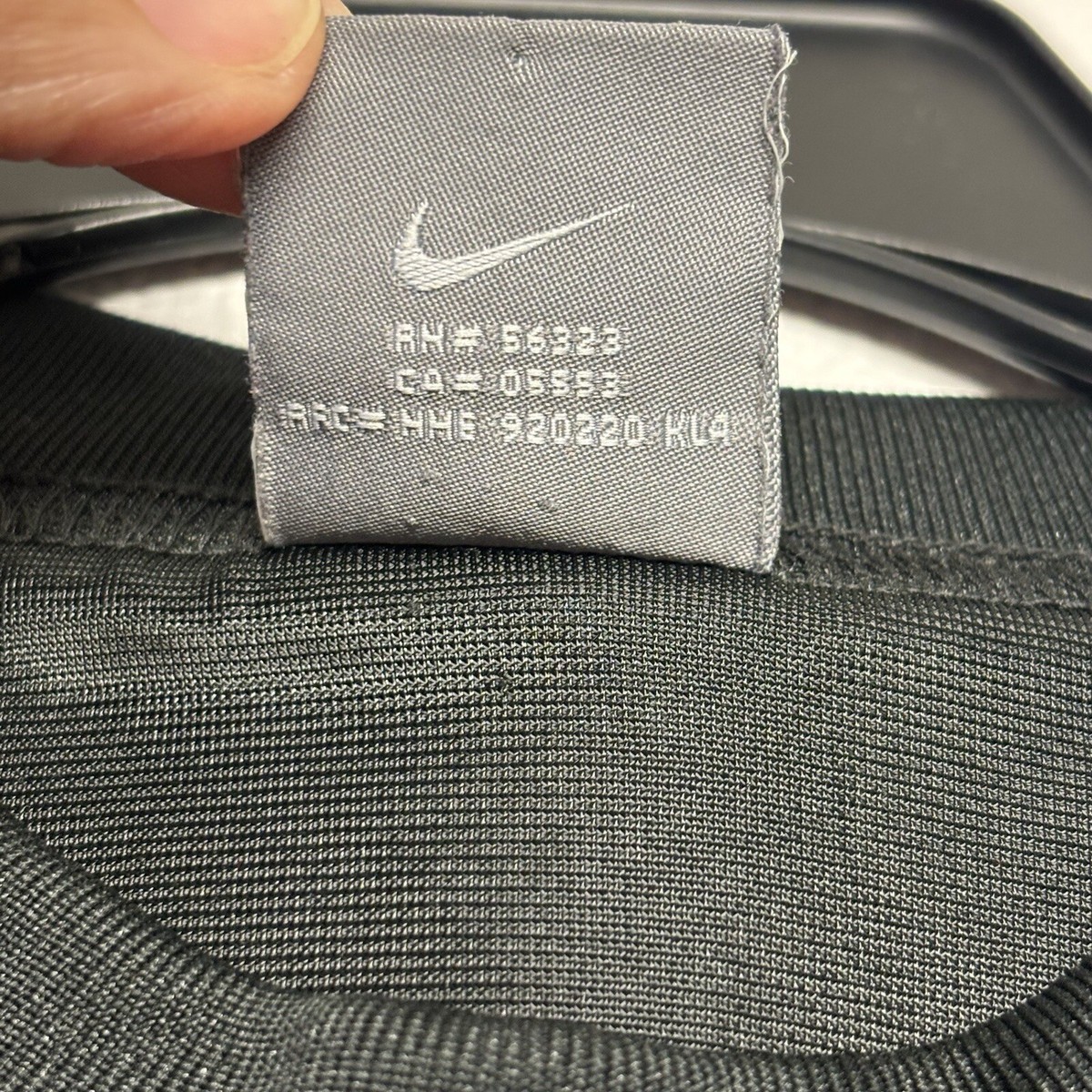 Nike Long Sleeve Jersey Shirt Dri-fit Mens Blue RN 56323 CA 05553