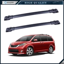 2x Roof Rack Cross Bars For 2011-2020 Toyota Sienna Luggage Carrier