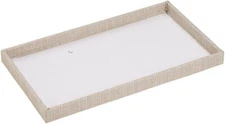 12 Jewelry Insert Trays Linen Display Organizer 14 3/4 X 8 1/4 X 1 Storage