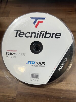 New Tecnifibre Black Code 18g Reel 660'. !!Shop Closing!!