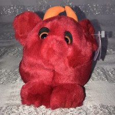 Plush 1997 Limited Edition Red The Devil Puffkins Collection Swibco NOS