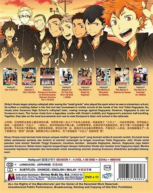 Haikyuu Complete Season 2 Limited Premium (Brand New, OOP)