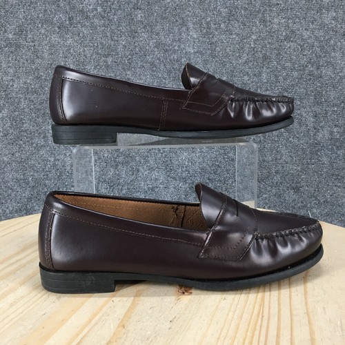 Eastland Schuhe Damen 8 M Classic II Slipper Penny Loafer 3924 braun Leder