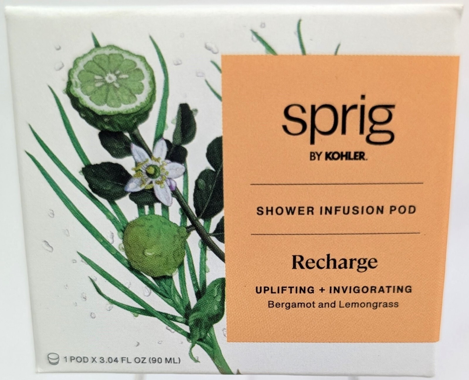 NEW 6-Pack KOHLER Sprig Multi-Use Shower Infusion Pods 6 Different Scents/Aromas