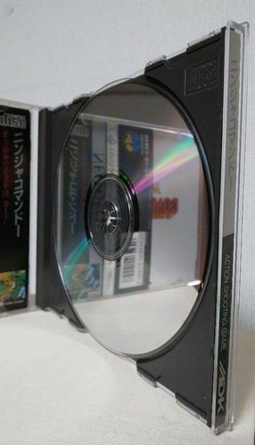 Ninja Commando NeoGeo CD-Rom NCD ADK Used Japan Action Shooting Boxed 1994 - Picture 6 of 7