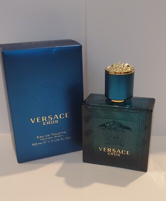 Versace Eros by Versace 1.7 oz EDT Men's Spray~New open box~