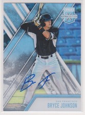BRYCE JOHNSON 2017 Elite Extra Edition Baseball AUTOGRAPH Rookie Card SF GIANTS