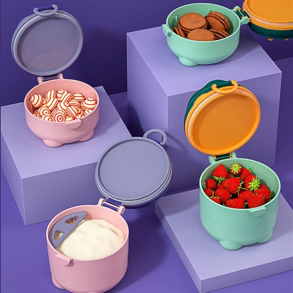 Milk Powder Dispenser Baby Formula Newborn Container Portable Box Case