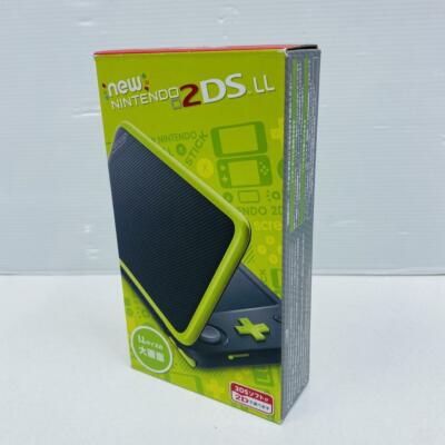 Nintendo 2DS (XL) LL Black × Lime Game Console 2017 Limited | eBay