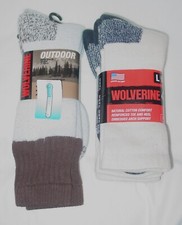 NWT 3 PAIR OF MEN'S WOLVERINE WINTER SOCKS - SIZE 9-13  7-12 1/2