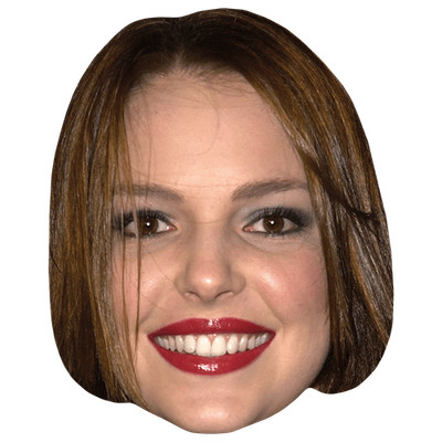Katherine Heigl (Young) Celebrity Mask, Flat Card Face, Fancy Dress Mask